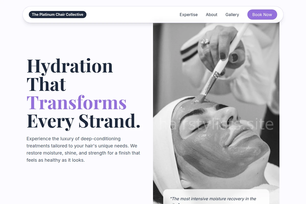 Deep-conditioning Beauty Salon