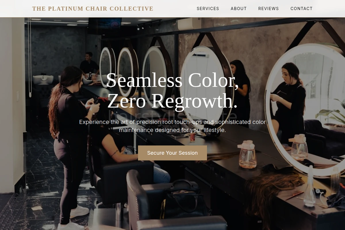 Root-touchup Beauty Salon