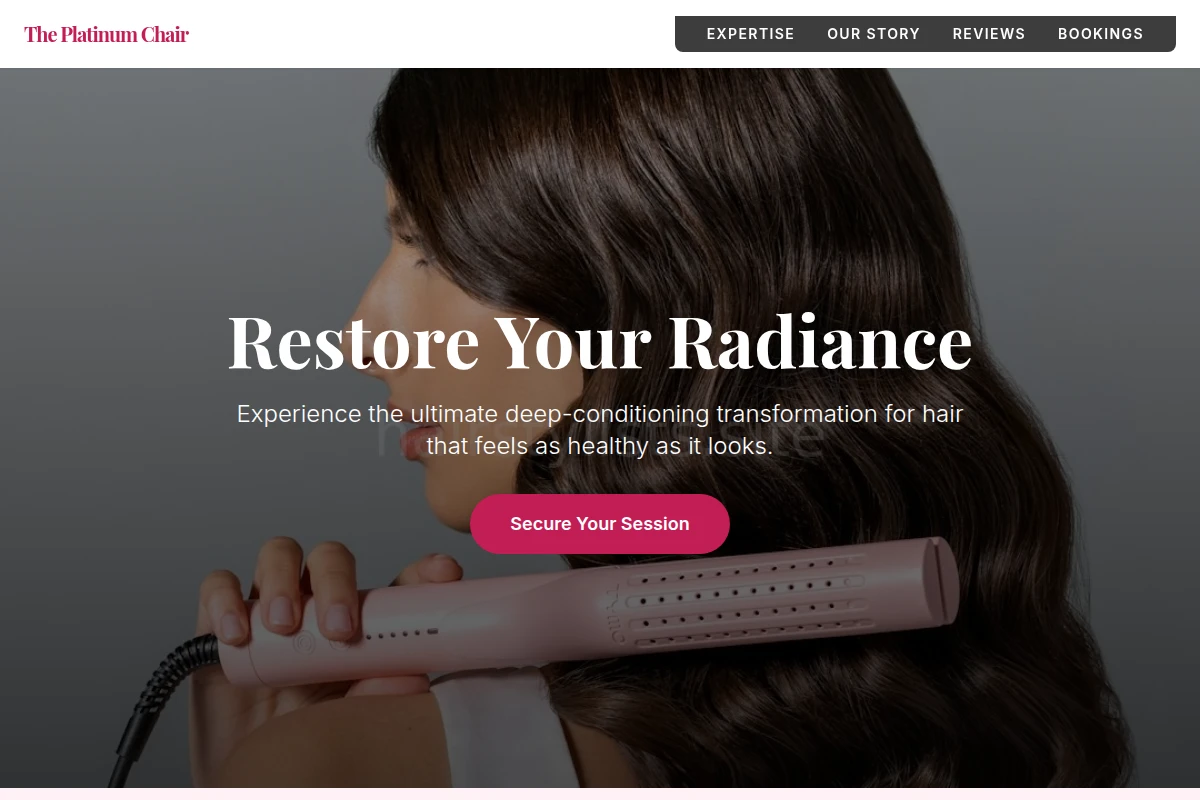 Deep-conditioning Hair Styling