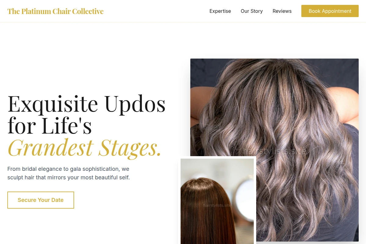 Updo Hair Styling
