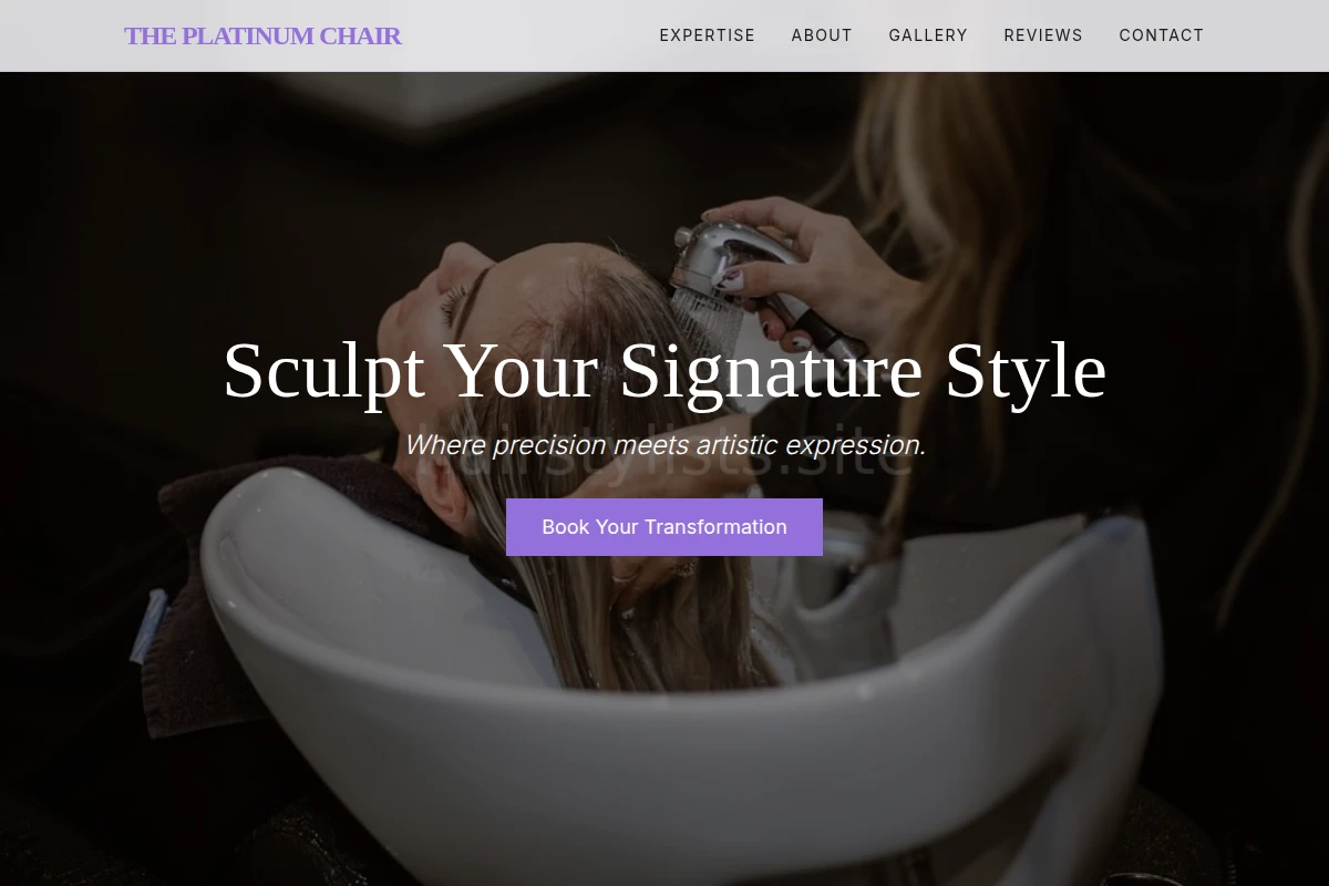 Apron Hair Stylist