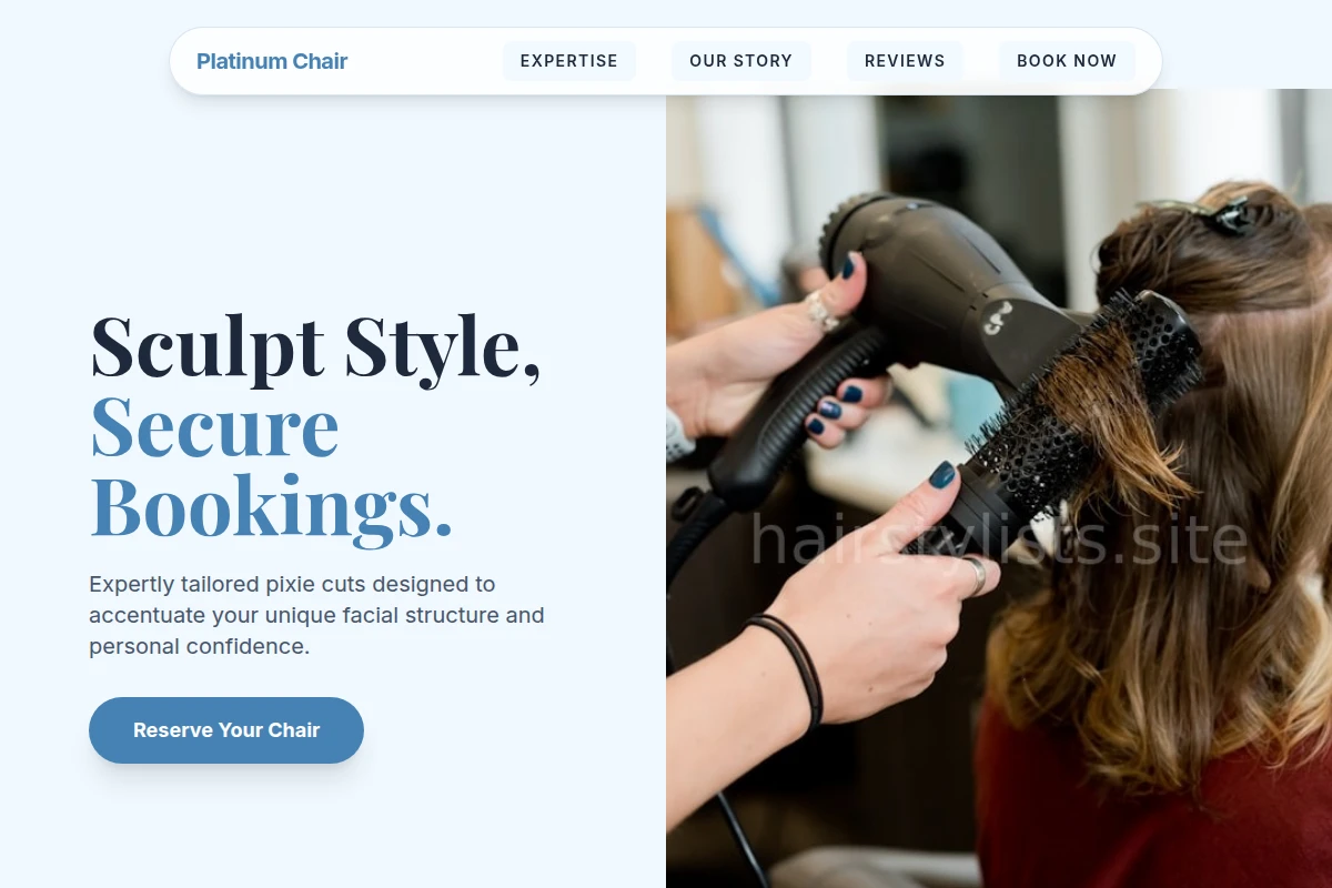 Pixie-cut Hair Stylist
